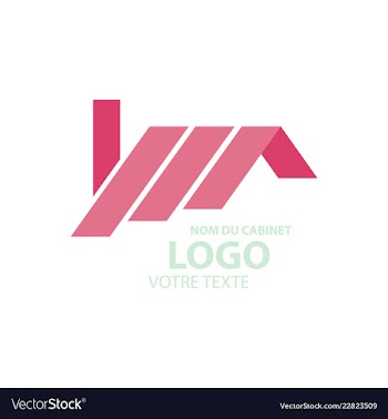 Abstract linear logotype wave flow logo symbol vector image