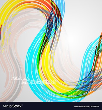 Abstract lines colors concepts vector image
