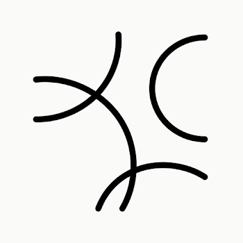 Abstract lines icon vector in simple style | Free stock illustration | High Resolution graphic