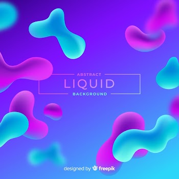 Abstract liquid background