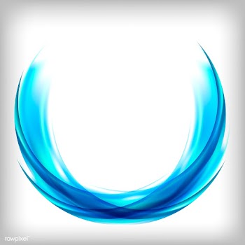 Abstract logo design in blue | Free stock vector - 484247
