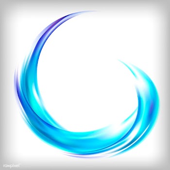 Abstract logo design in blue | Free stock vector - 484250