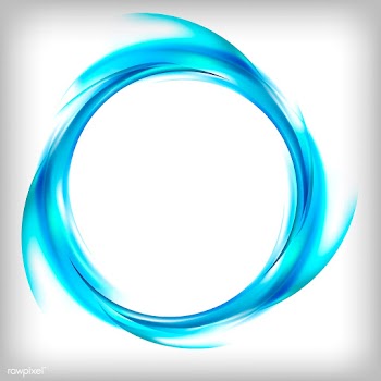Abstract logo design in blue | Free stock vector - 484254
