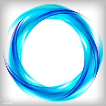 Abstract logo design in blue | Free stock vector - 484323