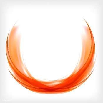 Abstract logo design in orange | Free stock vector - 484149