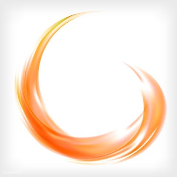 Abstract logo design in orange | Free stock vector - 484222