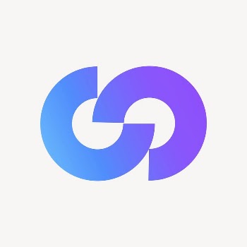 Abstract logo element, purple gradient | Free Photo - rawpixel