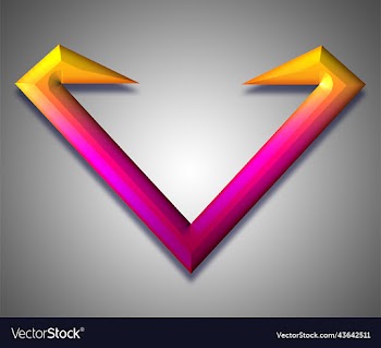 abstract logo gradient a-6