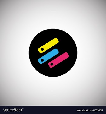 Abstract logo vector image