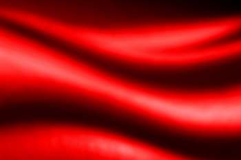 Abstract Macro of Deep Red Silk Fabric