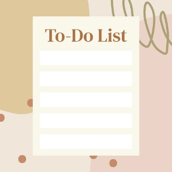 Abstract memphis to-do list template, | Free PSD Template - rawpixel
