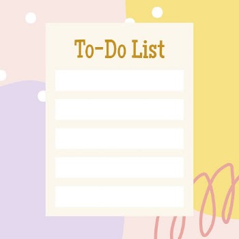 Abstract memphis to-do list template, | Free Vector Template - rawpixel