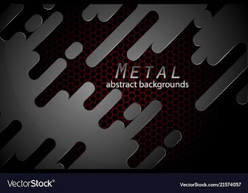Abstract metal concepts vector image
