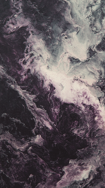 Abstract Metal Marble Texture with Dark Ultra Violet Accents