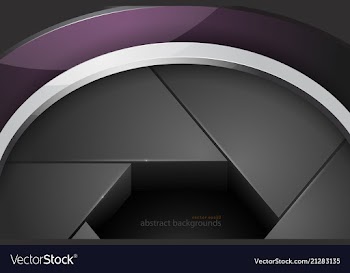 Abstract metal shape concept vector image