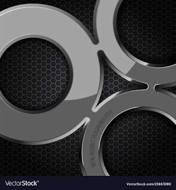 Abstract metal texture scene vector image