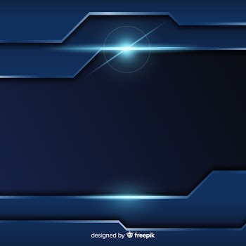 Abstract metallic blue texture background Free Vector
