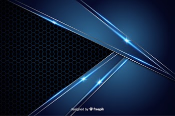 Abstract metallic blue texture background Free Vector