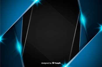 Abstract metallic dark blue background Free Vector