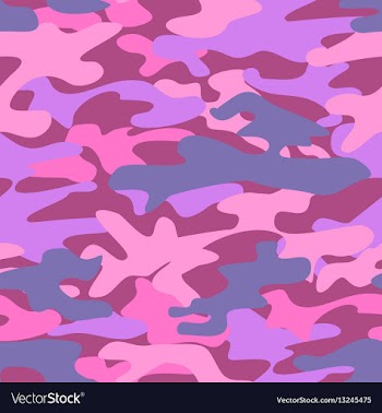  					Abstract military pink pattern vector image														