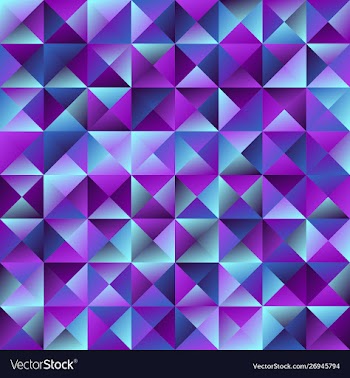 Abstract minimal geometric gradient triangle vector image