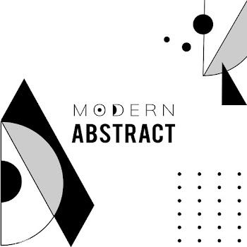 Abstract modern black and white template | Free stock vector - 579402