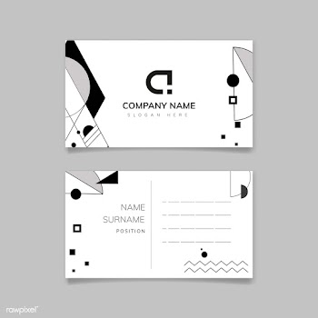 Abstract modern black and white template | Free stock vector - 579415