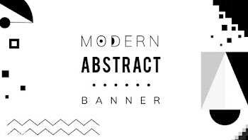 Abstract modern black and white template | Free stock vector - 579418