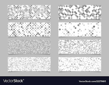 Abstract modern diagonal rounded square pattern vector image