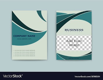 Abstract modern flyers brochure business brochure vector image