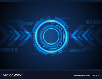 abstract modern technology background or banner
