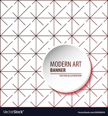 Abstract molecules and 3d paper integrated vector image