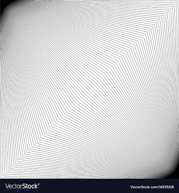 Abstract monochromatic line pattern background vector image