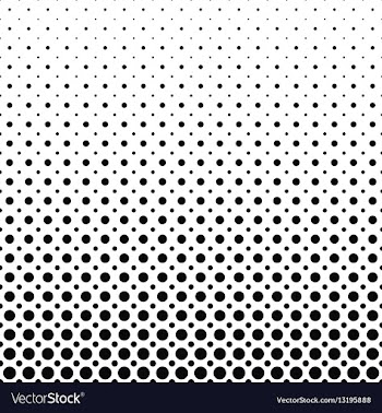 Abstract monochrome circle pattern background vector image