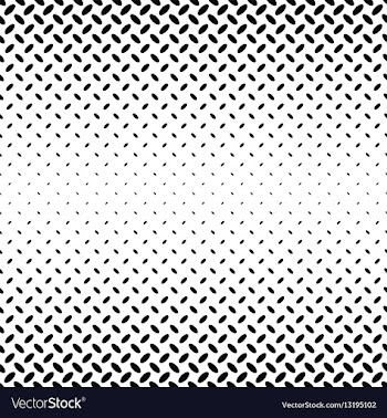 Abstract monochrome diagonal ellipse pattern vector image