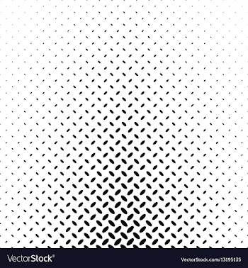 Abstract monochrome diagonal ellipse pattern vector image
