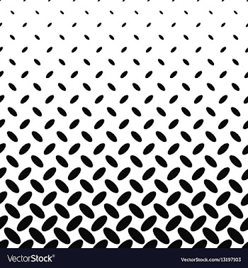 Abstract monochrome diagonal ellipse pattern vector image