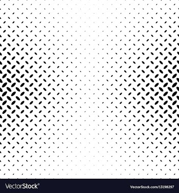 Abstract monochrome diagonal ellipse pattern vector image