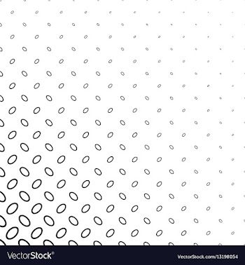 Abstract monochrome ellipse pattern background vector image
