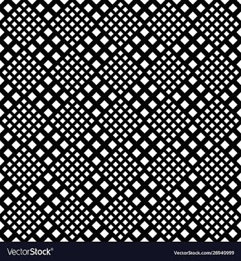 Abstract monochrome geometrical seamless square vector image