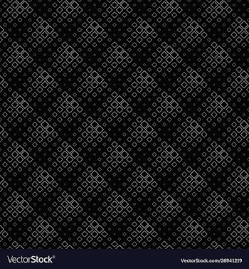 Abstract monochrome geometrical square pattern vector image