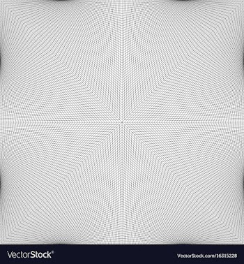 Abstract monochrome line grid pattern vector image