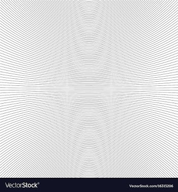 Abstract monochrome line pattern background vector image