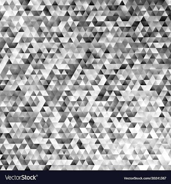 Abstract monochrome regular triangle tile mosaic vector image
