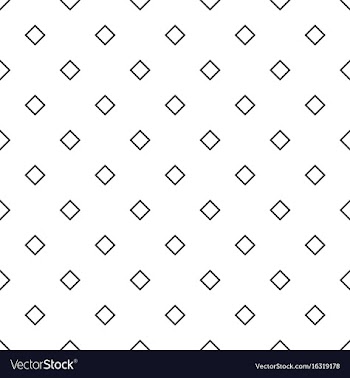 Abstract monochrome repeating square pattern vector image
