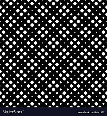 Abstract monochrome rounded square pattern vector image