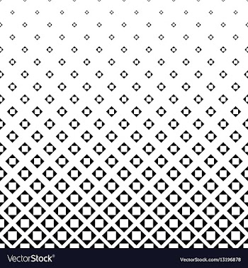 Abstract monochrome square pattern background vector image