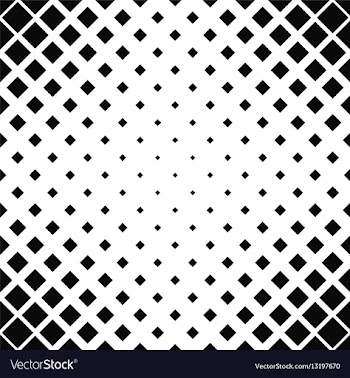 Abstract monochrome square pattern background vector image