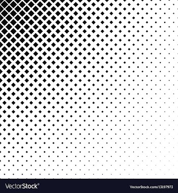 Abstract monochrome square pattern background vector image