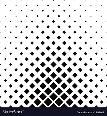 Abstract monochrome square pattern background vector image